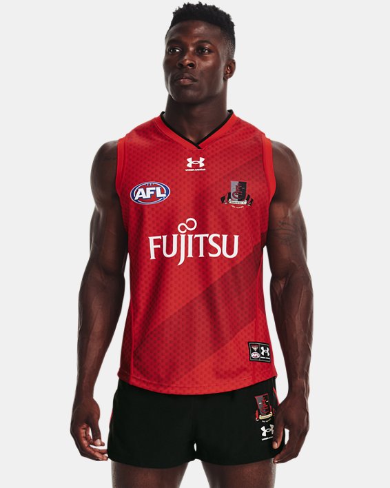 Men's EFC 2022 Replica Training Guernsey in Red image number 0